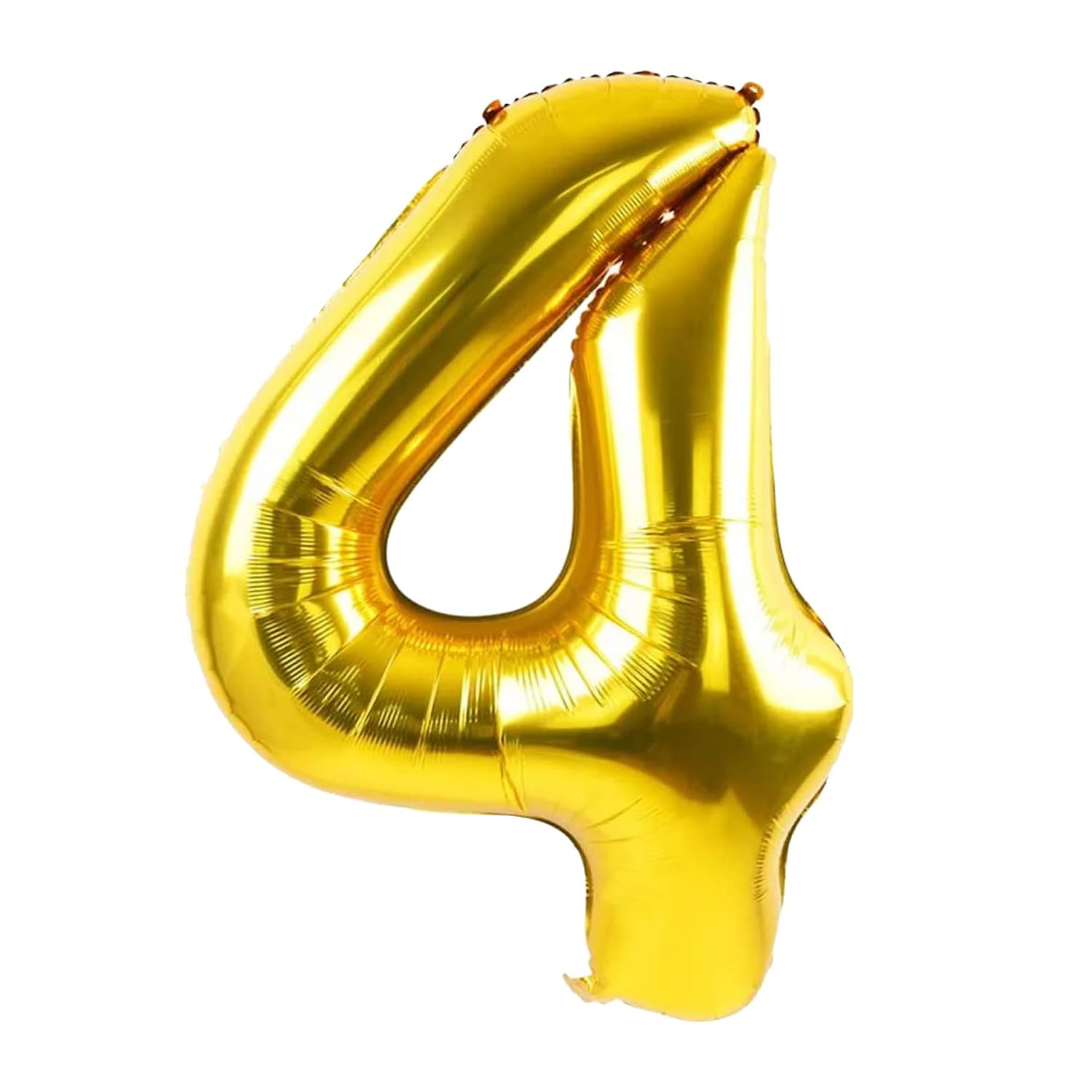 Number : (4) Set Of 1 PCS. Counting Golden Foil Balloon