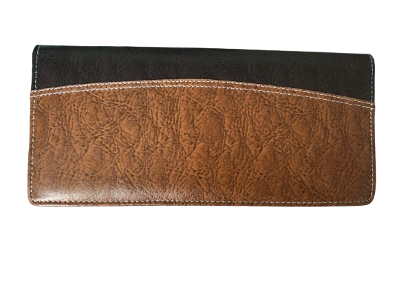 PU leather Cheque Book Holder (set of 1_Pcs)