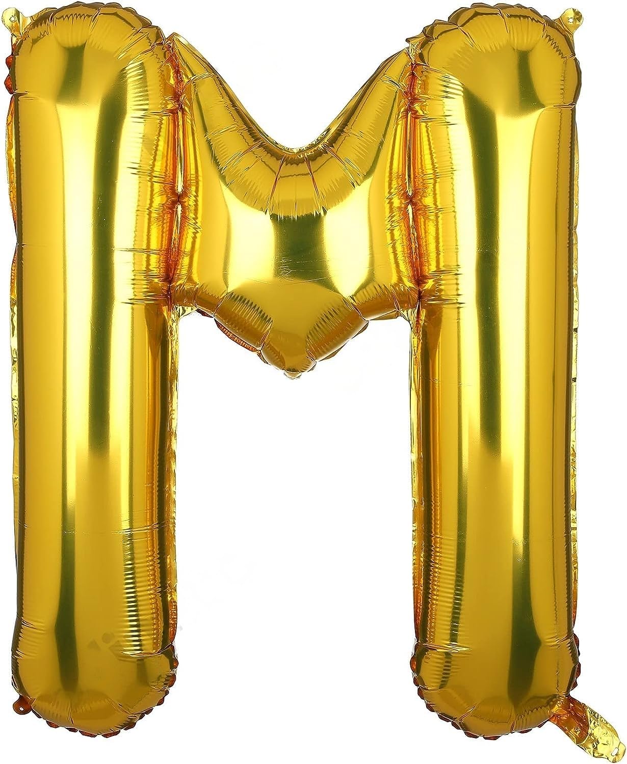Letter : (M) Set Of 1 PCS. Alphabet Golden Foil Balloon