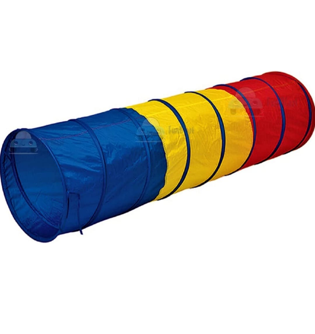 5-Feet Tunnel Tent for Kids In Multi Colours
