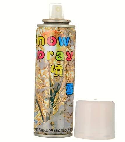 White Decorative Party Snow Spray (1 Piece)